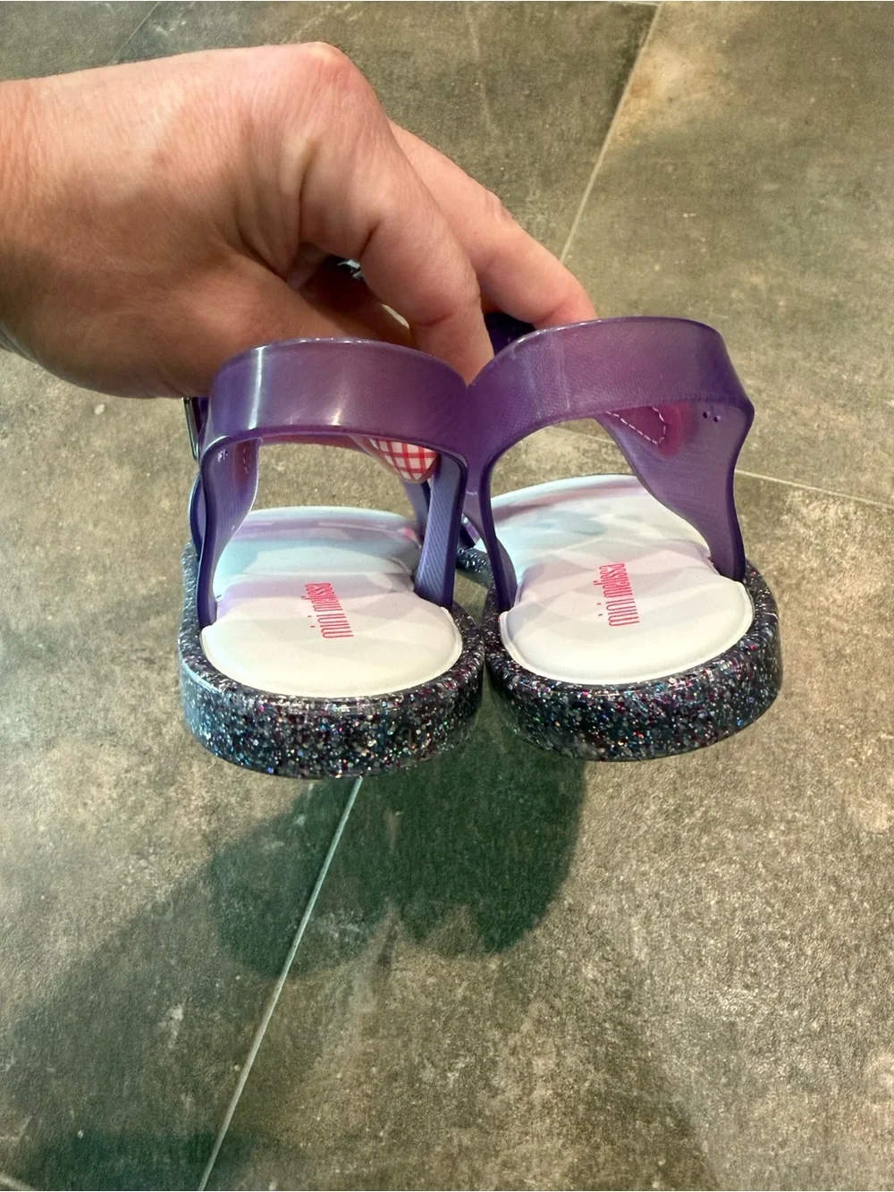 Mini Melissa Mar Lollipop Sandals - Picture 8 of 9